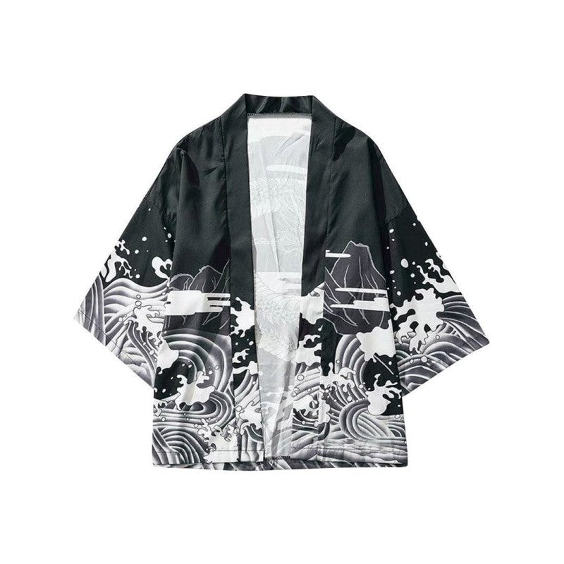 Millennial Dragon 3/4 Sleeve Kimono