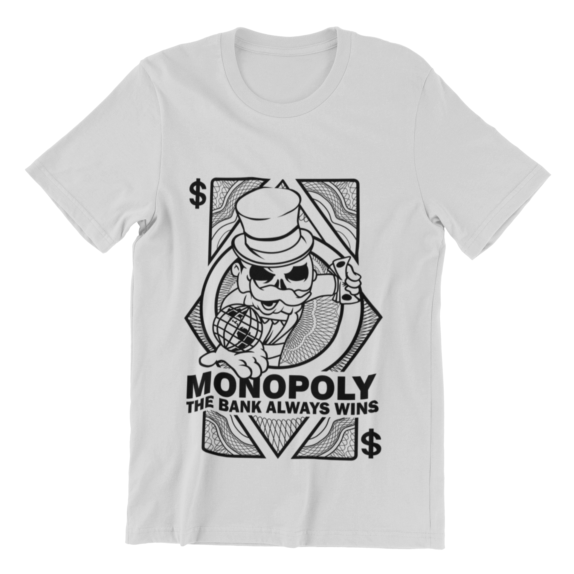 Monopoly The Bank Always Wins T-Shirt