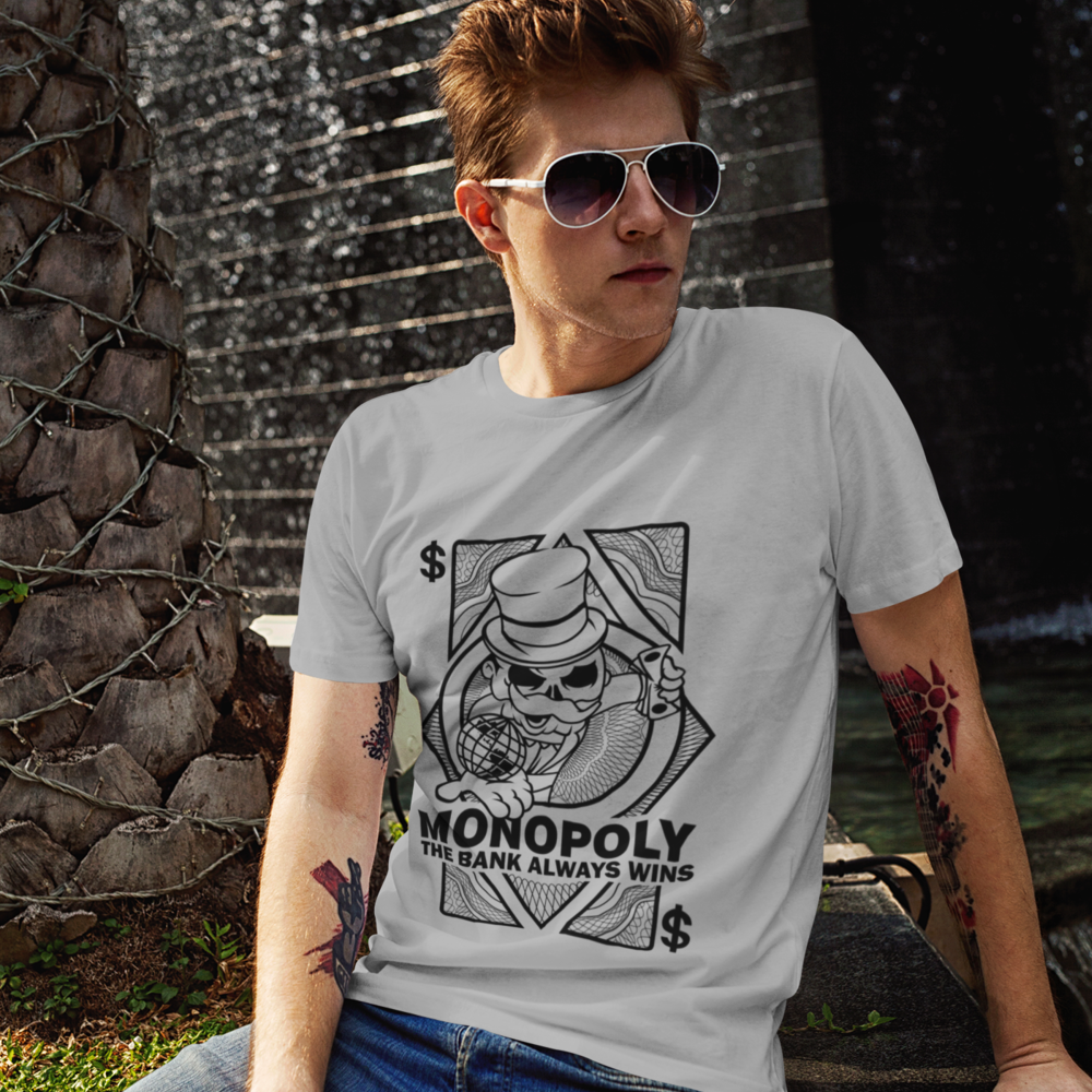 Monopoly The Bank Always Wins T-Shirt