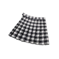 Plaid Pattern Mini Skirt Summer