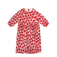 Polka Red Dot Loose Dress