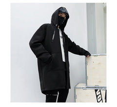 Jacket Print Windbreaker Overcoat