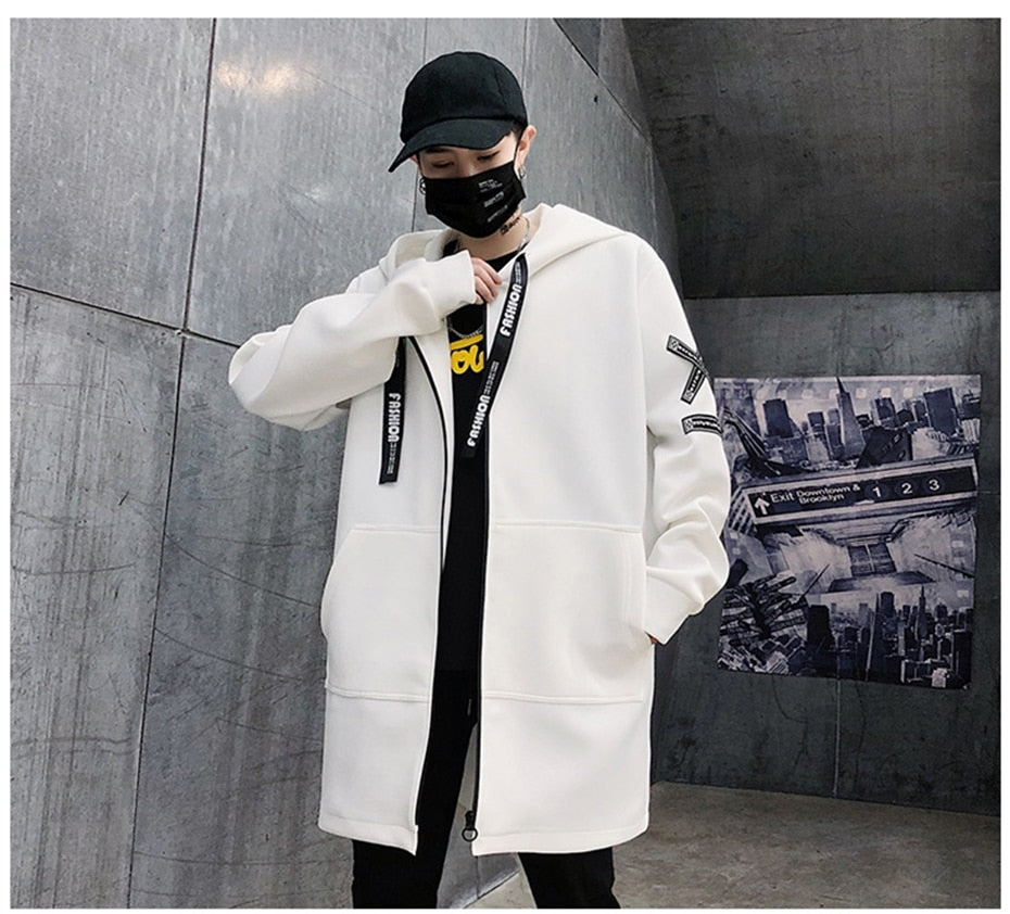 Jacket Print Windbreaker Overcoat