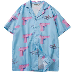 Aesthetic Pink Pistol Shirt