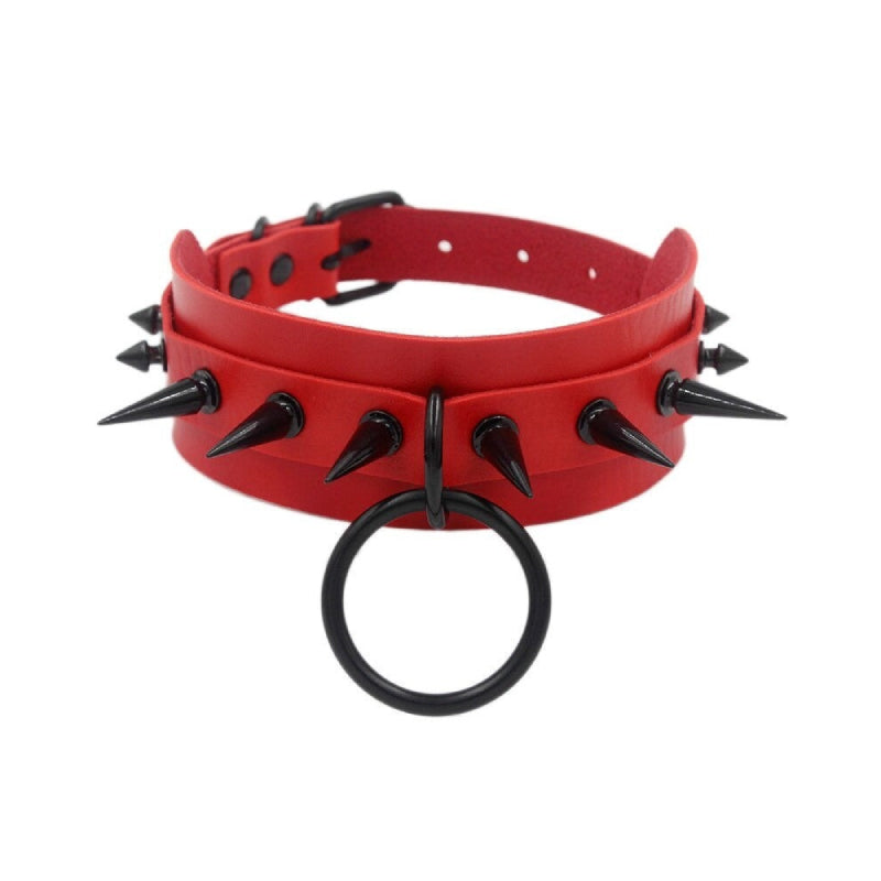 Punk Spike Goth Studded Collar