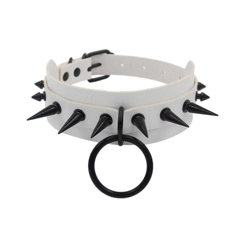 Punk Spike Goth Studded Collar