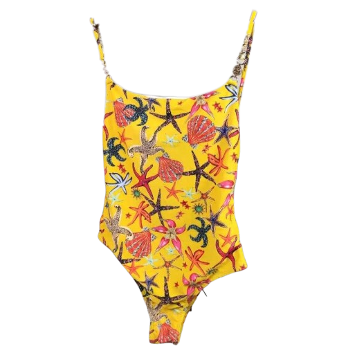 Push Up  Starfish Print Monokini