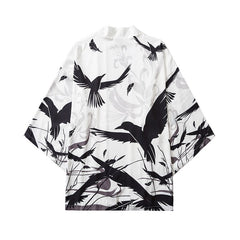 Ravens Harajuku 3/4 Sleeve Kimono