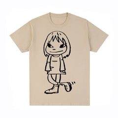 Yoshitomo Nara Simple Style T-shirt