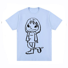 Yoshitomo Nara Simple Style T-shirt